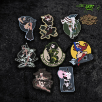 AK27 MSM tactical monkey World War II royal sister series tactical stickers military stickers