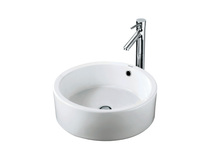 TOTO lavabo de bureau LW387B | Lavabo à comptoir taille simple meuble de salle de bains pour la maison lavabo