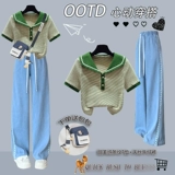 Розовая униформа медсестры, штаны, летняя одежда, комплект для школьников