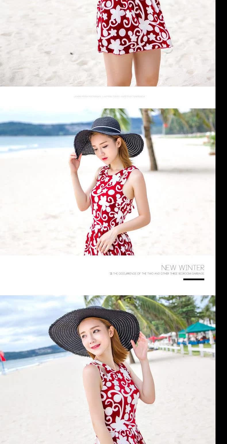 CORTUBO2018 Áo tắm Xiêm Váy nữ Kích thước lớn Mở Backless Thêu bảo thủ Mỏng mỏng Che bụng Mỡ mm - Bộ đồ bơi One Piece đồ bơi liền thân