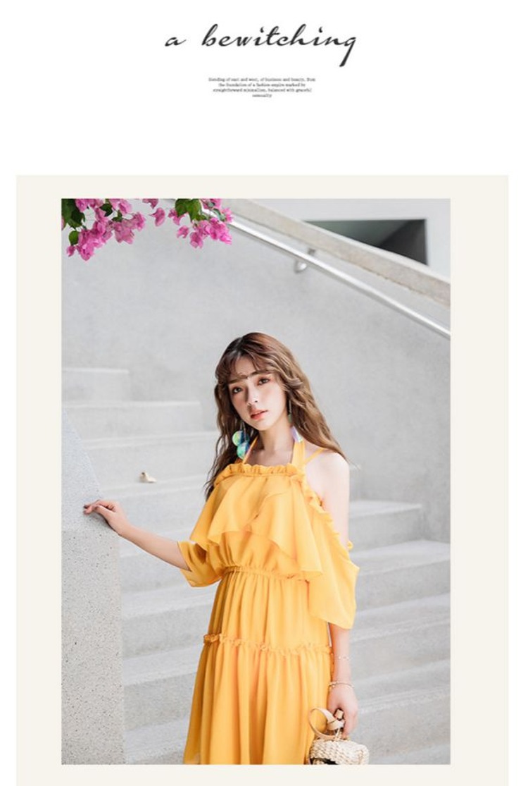 CORTUBO Luxiang cô gái nhỏ xinh áo tắm áo tắm ba mảnh lá sen mặc áo tắm quây bikini, - Bikinis bộ bơi dài tay nữ
