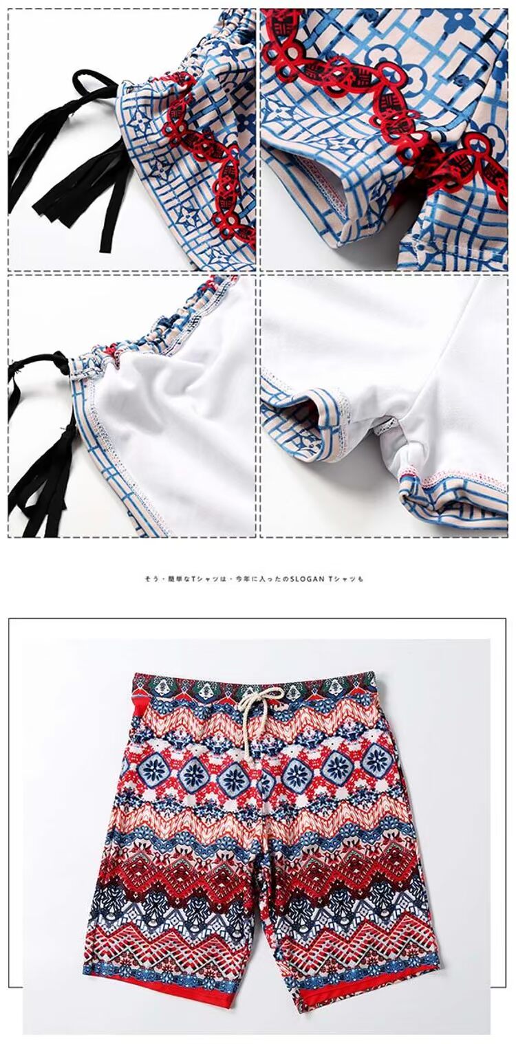 Quần boxer CORTUBO Cặp đôi Quần phù hợp Đồ bơi Nữ Đồ bơi Đồ bơi Cặp đôi Bộ đôi Nữ - Vài đồ bơi đồ đôi đi biển cho nữ