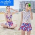 CORTUBO áo ba lỗ chia bikini áo tắm mùa xuân nóng bỏng áo tắm mỏng che bụng áo tắm gợi cảm nữ - Bikinis