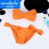 CORTUBO mới Hàn Quốc cô gái thuần khiết gợi cảm ngực lớn ngực nhỏ tụ tập bikini ba mảnh váy - Bikinis