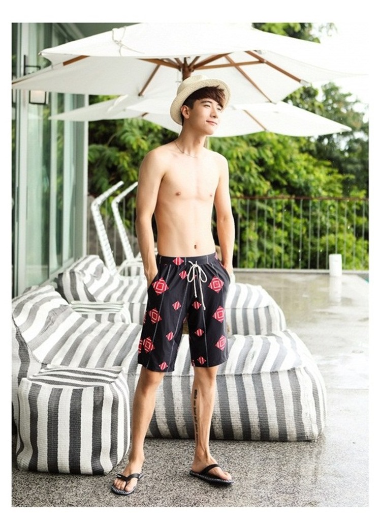Cặp đôi mới CORTUBO mẫu đồ bơi thời trang khí chất bảo thủ quần ba mảnh đi biển suối nước nóng cặp đôi đồ bơi - Vài đồ bơi đồ đi biển cho cặp đôi