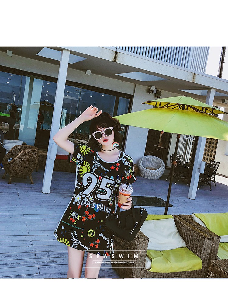 CORTUBO2018 Áo tắm nữ võ sĩ bikini ngực nhỏ tập hợp thép tấm nữ sinh viên nhỏ tươi Hàn Quốc - Bikinis áo choàng tắm biển