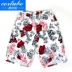 Quần short cORTUBO quần bơi biển màu đen quần nhanh khô quần hoa quần bơi đồ bơi quần nam quần bơi nam - Nam bơi đầm quan boi nam Nam bơi đầm