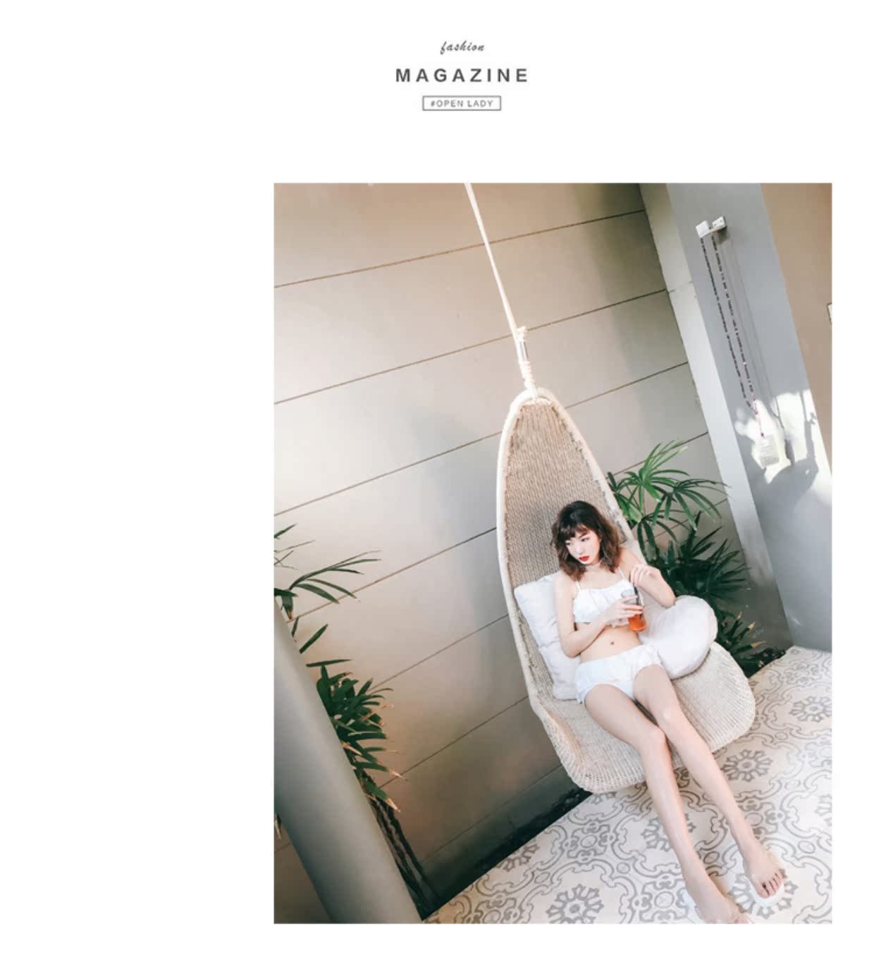 CORTUBO áo tắm nữ ren trắng sinh viên bảo thủ 镂 trống ren truy cập thương hiệu bikini áo tắm ren - Bikinis ao tam xuan thu