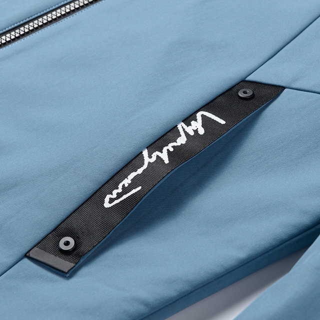 Men's Jacket Autumn and Winter 22 New Style Stand Collar Korean Version Trendy Slim Fit Handsome Fleece-Lined Thickened Workwear Casual Jacket