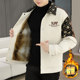 Lapel plus velvet thickened jacket for men in winter, youth handsome trendy brand fashion design workwear warm jacket clothes