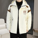 New autumn and winter velvet thickened hooded work jacket men's casual jacket youth winter cotton jacket