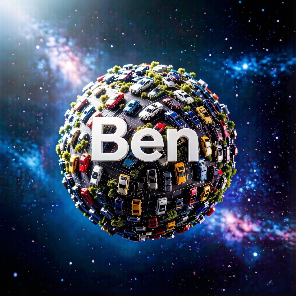 Ben的车模星球的LOGO