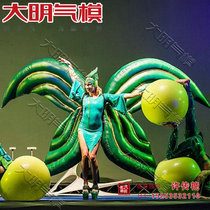 Inflatable man back wings air mold Tour parade clothing supplies Concert stage performance props