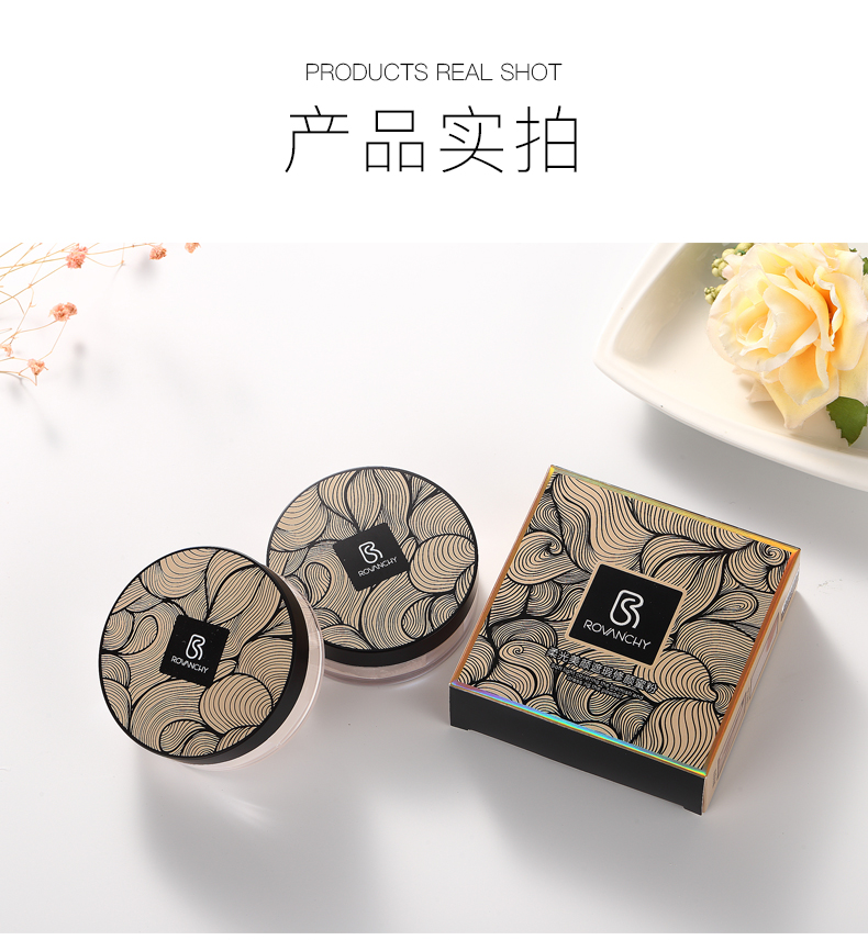 Luo Fanshi mạng đỏ lắc âm thanh lỏng bột trang điểm bột sinh viên kiểm soát khối dầu đích thực che khuyết điểm trang điểm bột màu tự nhiên phấn phủ becca