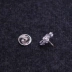 Zircon bốn lá cỏ ba lá nhỏ cổ áo kim trâm nữ ngày trâm cài Hàn Quốc với phụ kiện khóa chống ánh sáng khóa - Trâm cài Trâm cài