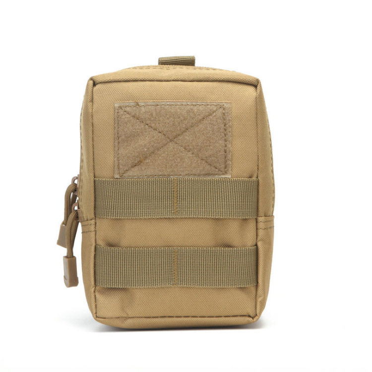 Asahi commuter small belt bag outdoor portable fishing accessories zipper bag waterproof material reserved velcro position