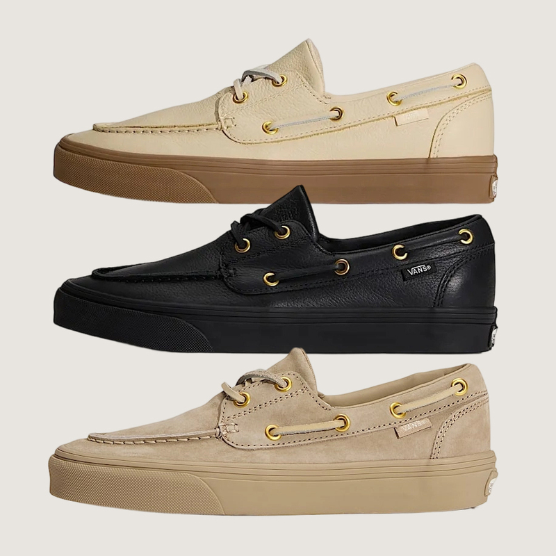Vans 2-Eyelet Boat High-End Leather Simple Retro Old Money Style Commuting Casual Shoes Boat Shoes Sneakers Vans 2-Eyelet Boat High-End Leather Simple Retro Old Money Style Commuting Casual Shoes Boat Shoes Sneakers