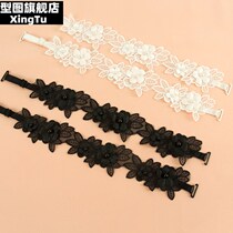 Invisible underwear shoulder strap can be externally worn with exposed non-slip anti-fall sexy bra accessories transparent cloth strap sub-lotus leaf side