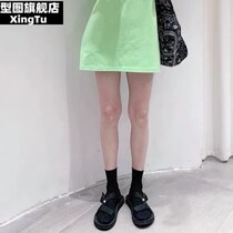 Ice Ice Socks Summer Middle Silo Pile Socks Wear Roman Sandals Slippers Matching Used Socks Womens Thin Ice Silk Sunscreen