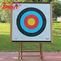 Dicot target paper full ring half ring archery supplies non-woven fabric strong and durable DECUT International Arrow Federation certification