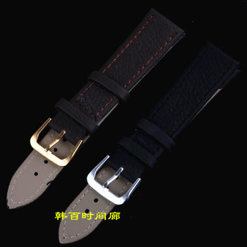Cow leather waterproof watch strap