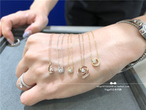  Japan direct delivery Vendome Aoyama 18 autumn limited Horseshoe Rose Moon Diamond necklace