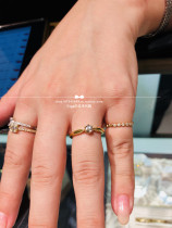 Japan direct mail agete 18k gold 20 points shining diamond ring rare