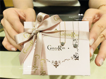 Japan Direct Mail Ginza Rim Cosette Ginza 18k 20 points Super Flash Single Diamond Necklace