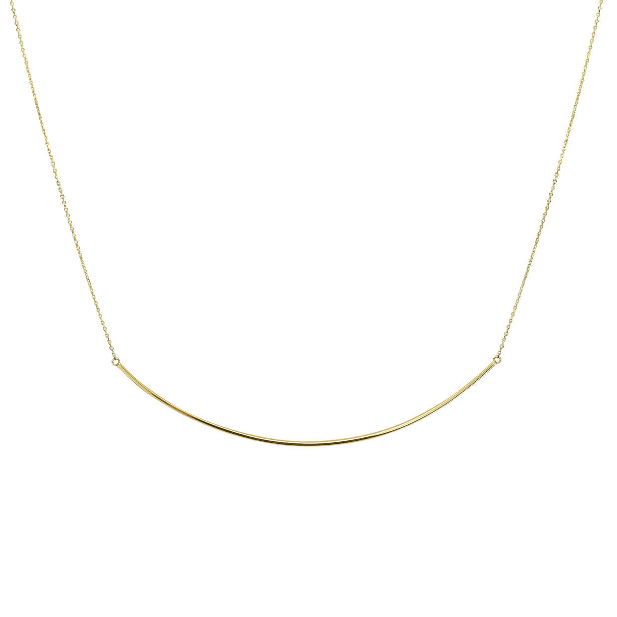 Japan direct mail Star Jewelry Girl 10k all-match U-shaped choker necklace adjustable