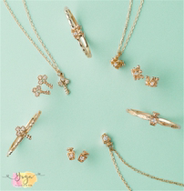 Japan direct mail Nojess 21 Spring 10K key perfume bottle crown diamond ring