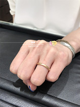 Japan direct mail agete 10K Im in love with you bump ring