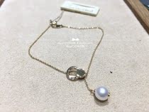 Japan Direct mail Star jewelry girl 17 Autumn and winter Freshwater pearl adjustable bracelet