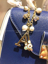 Japan Straight Away Samantha Vega Flowers Pearl Solid Letter Pendant