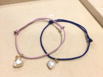 Japan direct delivery TASAKI love pearl hand rope bracelet