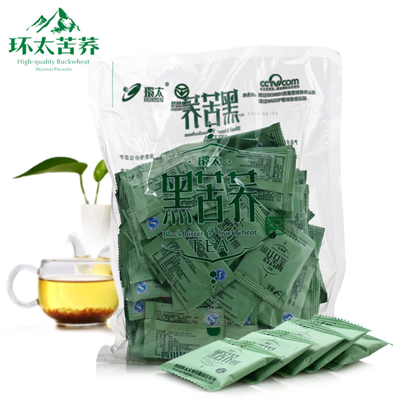 Ring Too Bitter Buckwheat Tea Ring Too Black Bitter Buckwheat Tea Ultra Fine Tea 504g Sichuan Great Cold Mountain Black Bitter Buckwheat Wheat Tea