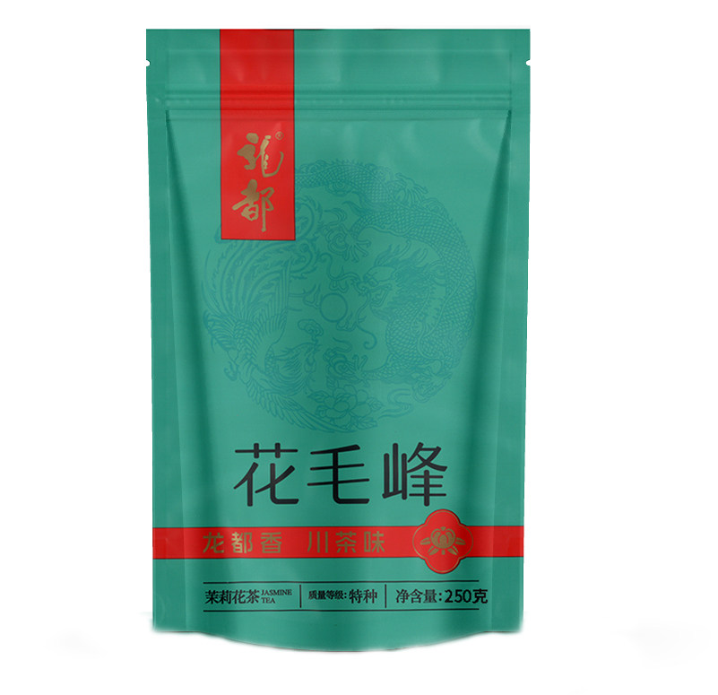 Dragon all flowers Mao Feng Peak Bagged 2022 New tea Ming Former strong aroma Jasmine tea dragon all scenting jasmine tea