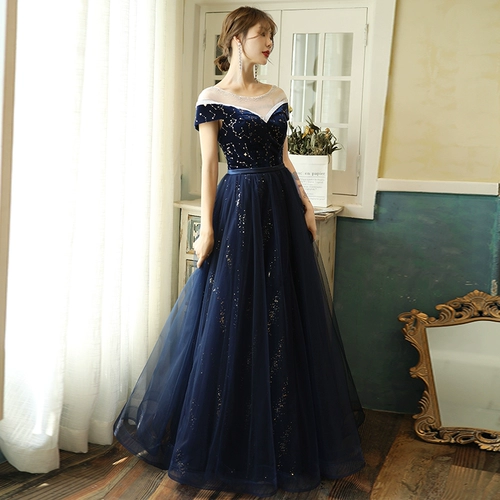 Вечернее платье, длинная юбка, 2019, городской стиль