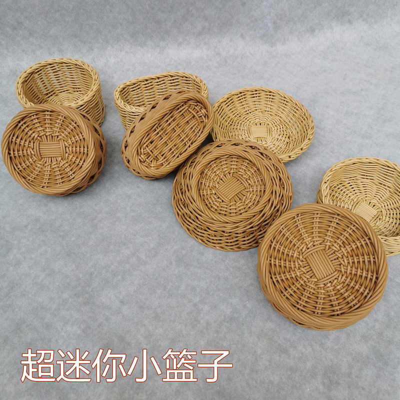 Soap Holder, Jewelry Storage, Desktop Mini Storage Basket, Hand-Woven Coin Box, Key Storage, Rattan Basket