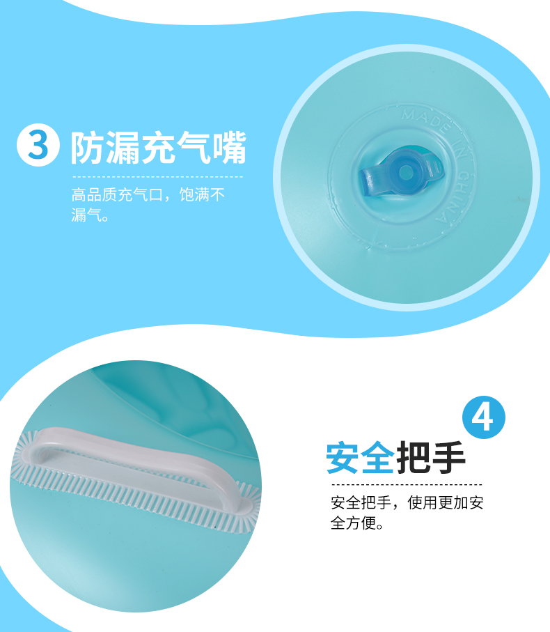 Yuke bé bơi vòng ghế trẻ em ghế trẻ em bơi vòng ghế phao - Cao su nổi phao bơi tròn