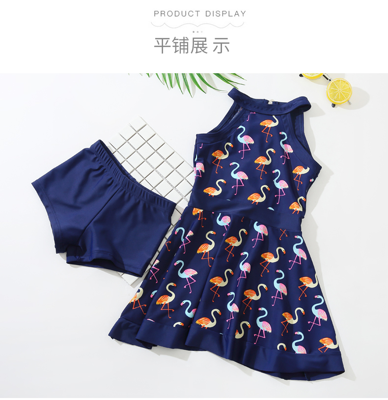 Đồ bơi cho trẻ em, Trẻ nhỏ và vừa, Váy công chúa dính liền Hàn Quốc, Boxer, Girls, Girls, Đồ bơi, Suối nước nóng đồ tắm em bé