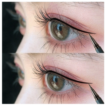 CGG eyeliner pen female waterproof non-smudging long-lasting novice beginner sweat-proof ultra-fine brown color eyeliner pen