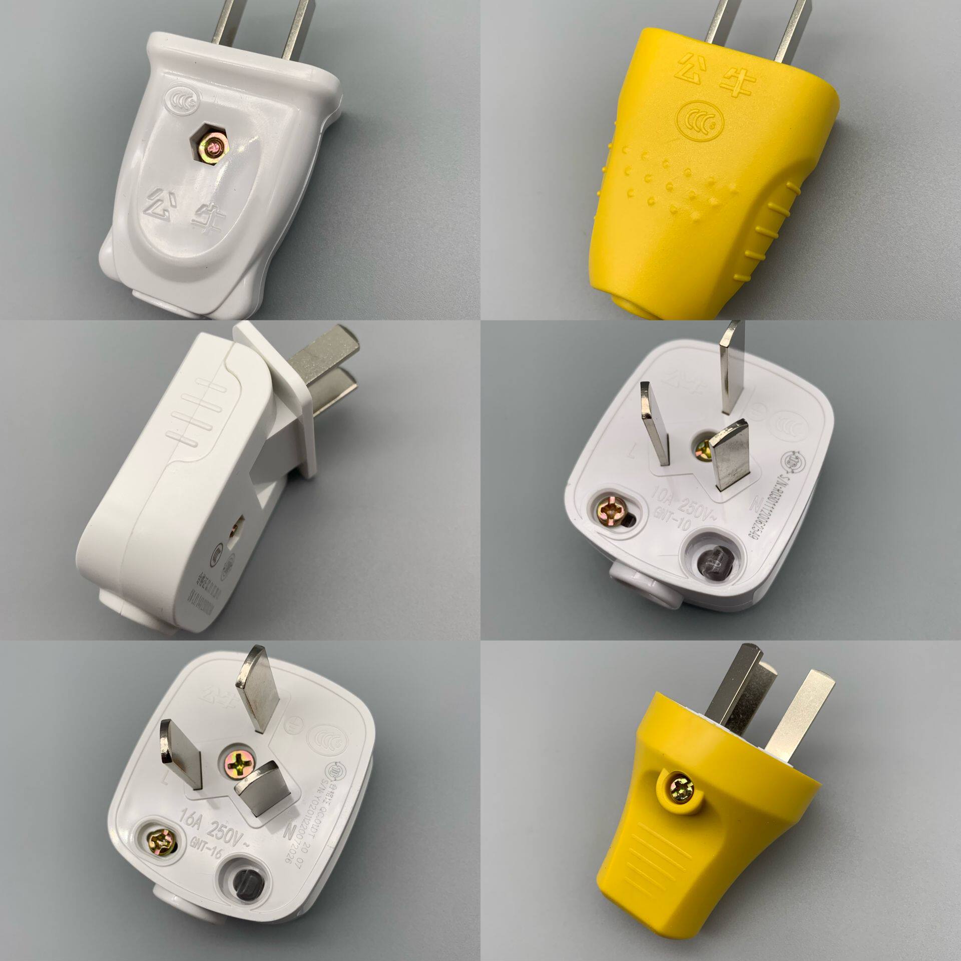 Plug three holes two feet three feet 10A 16A Two-foot triangle plug wireless plug