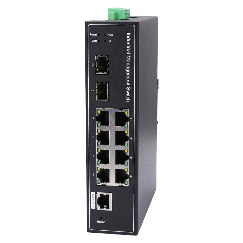 aopre management type industrial grade one thousand trillion 2 light 8 electric D828GS-SFP Ethernet switch DIN card rail style-Taobao