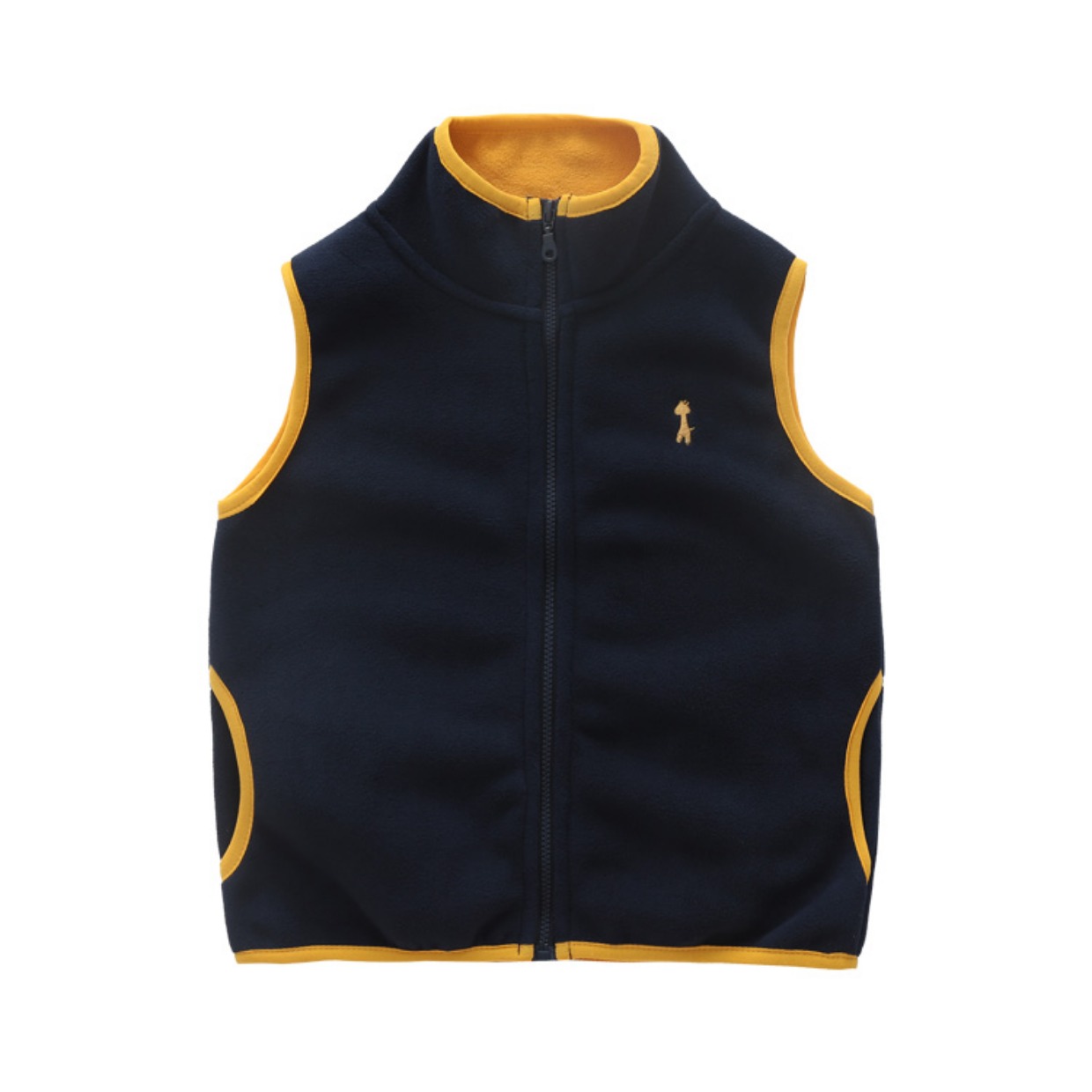 LM KIDS Lin Biao quần áo trẻ em mùa xuân và mùa thu trẻ em vest lông cừu bé gái vest vest bên ngoài mặc lông cừu quần áo trẻ em giá rẻ