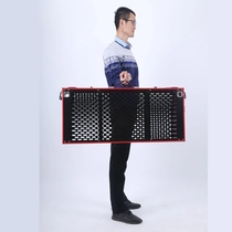 Hollowed-out carbon fishing bench 2021 new thickened aluminium alloy foldable multifunctional portable deepwater fishing large platform