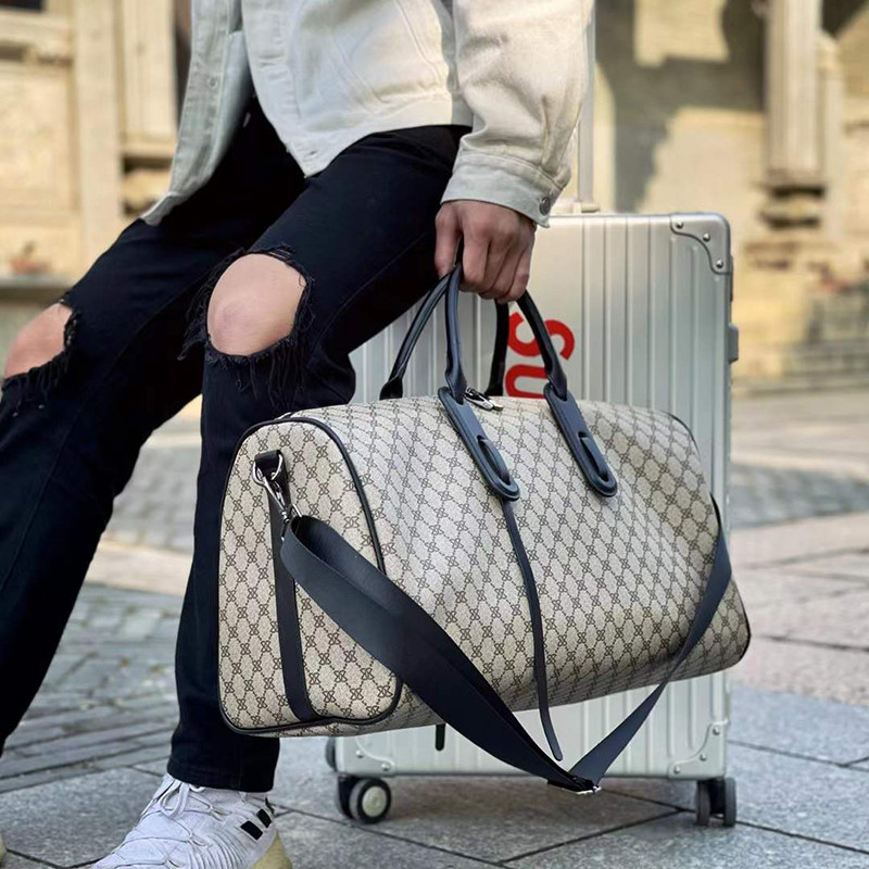 Special Cabinet Travel Bag Men And Women 2022 New Tidal Bull Leather Large Capacity Fitness Bag Hand Business Luggage Bag