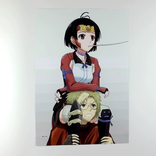 Anime Người hâm mộ mới Kabaneri of the Iron Fortress Unknown Iris Poster Truyện tranh Sticker Tường Sticker Bức tranh tường Ngoại vi - Carton / Hoạt hình liên quan