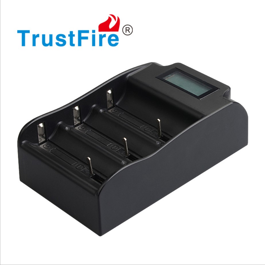 Trustfire Triple Trough Charger 4 2v Lithium Battery 32650 32650 26650 Flashlight Accessories 3 7V