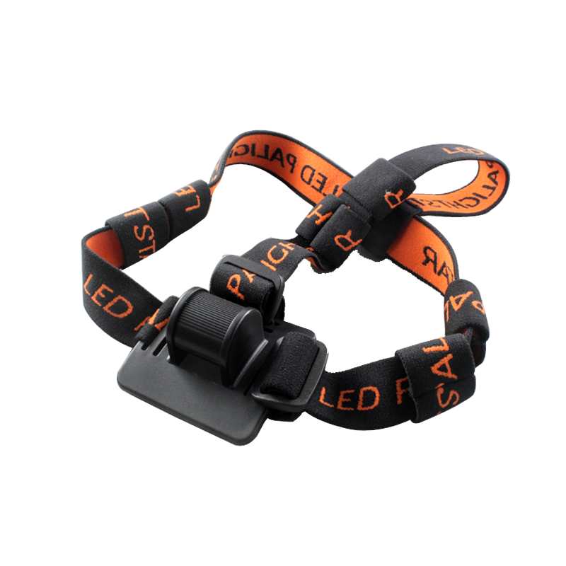 Pa light 18650 miner headlight headband 26650 flashlight headband Elastic telescopic headband side wear Positive wear
