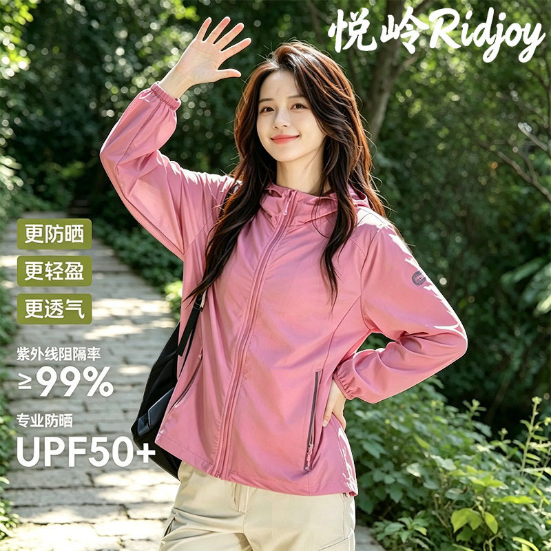 German Upf50+ Ice Silk Sun Protection Clothing for Women, Anti-Uv, for Small People, Summer Outdoor, Lightweight, Breathable, Quick-Drying